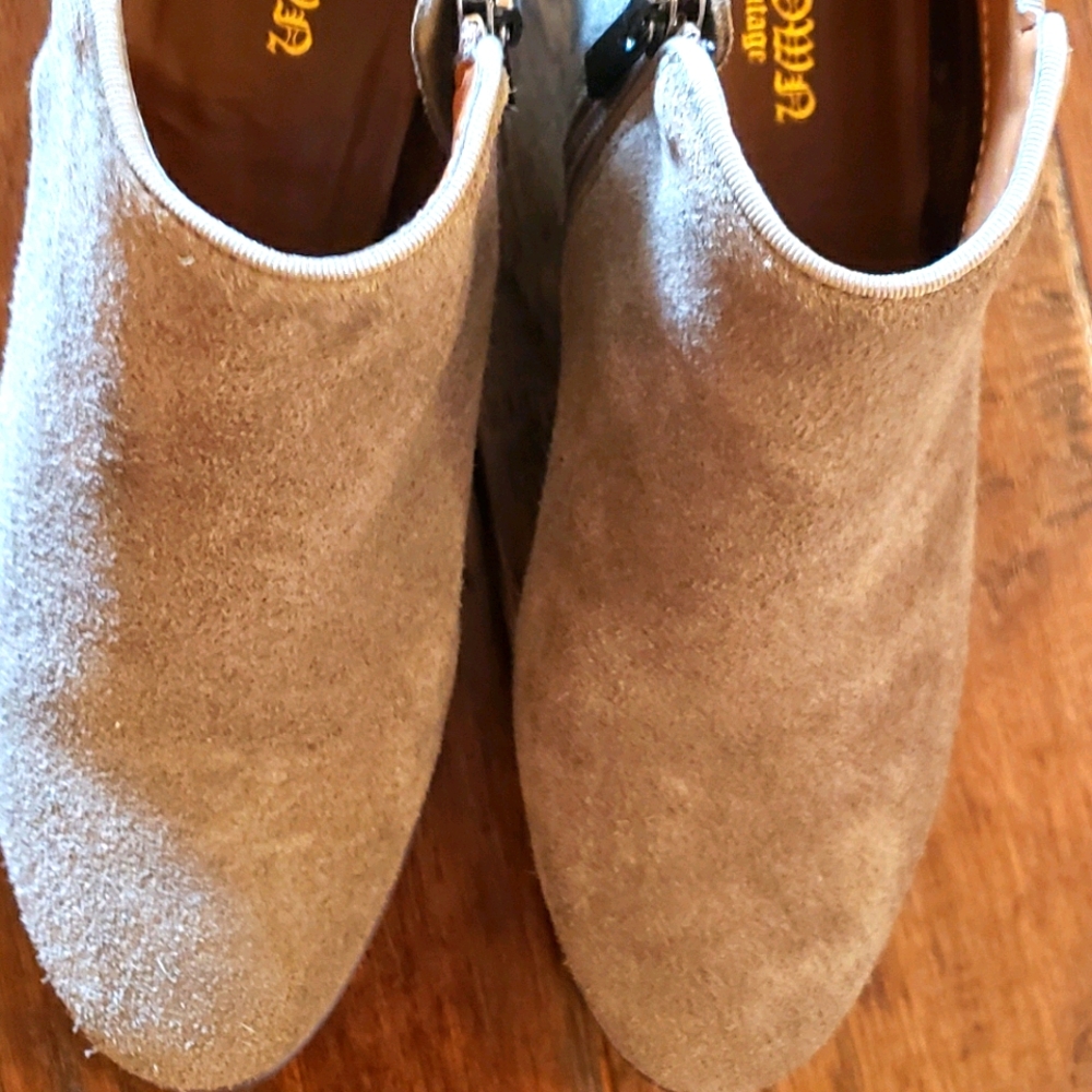 Suede Booties